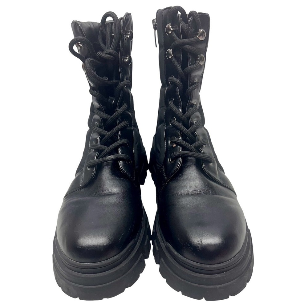 MARC FISHER  Adie 2 Black, Lace Up, Combat Boot, Women / Size‎ 9.5 [154 0621] - Picture 10 of 13